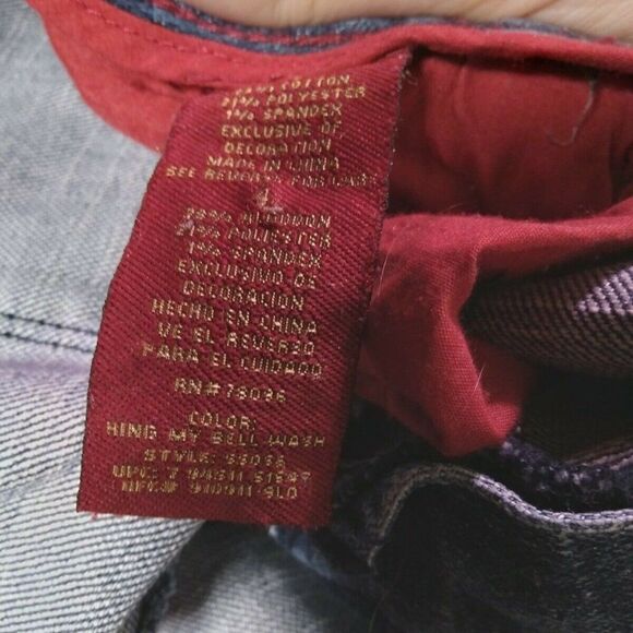 Ooh La La Sasson Boot Cut Boogie Jeans Women’s Size 4 Blue Denim Medium … - Picture 3 of 9